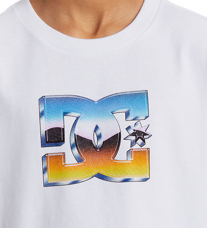 DC Schuhe T-Shirt - Chrome - Weiß
