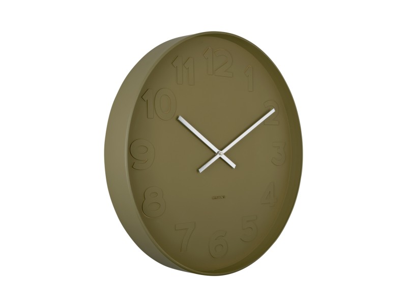Wall Clock Mr. Green Numbers Large