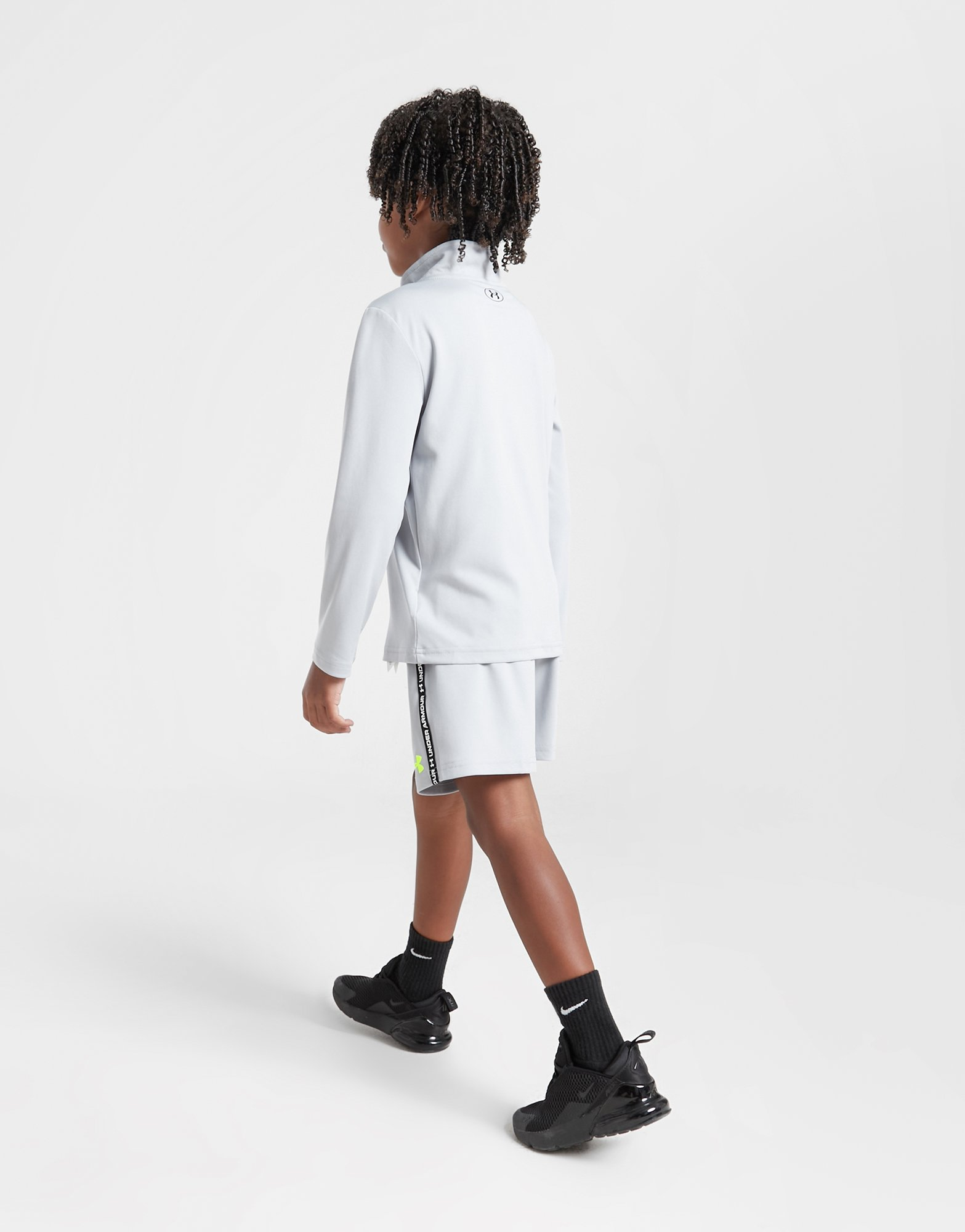 Under Armour Ensemble Haut Zippé/Short Tape Enfant