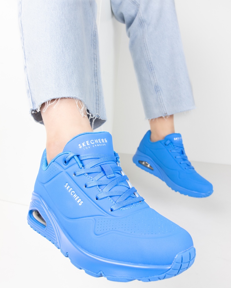 Skechers Street Uno Lage sneakers  - blauw