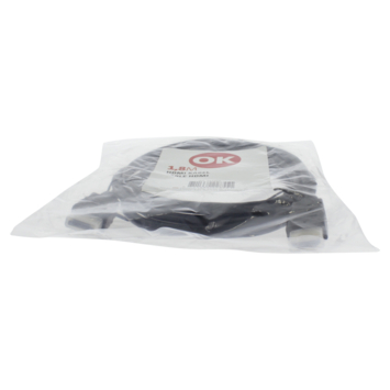 OK HDMI kabel 1.8 meter zwart