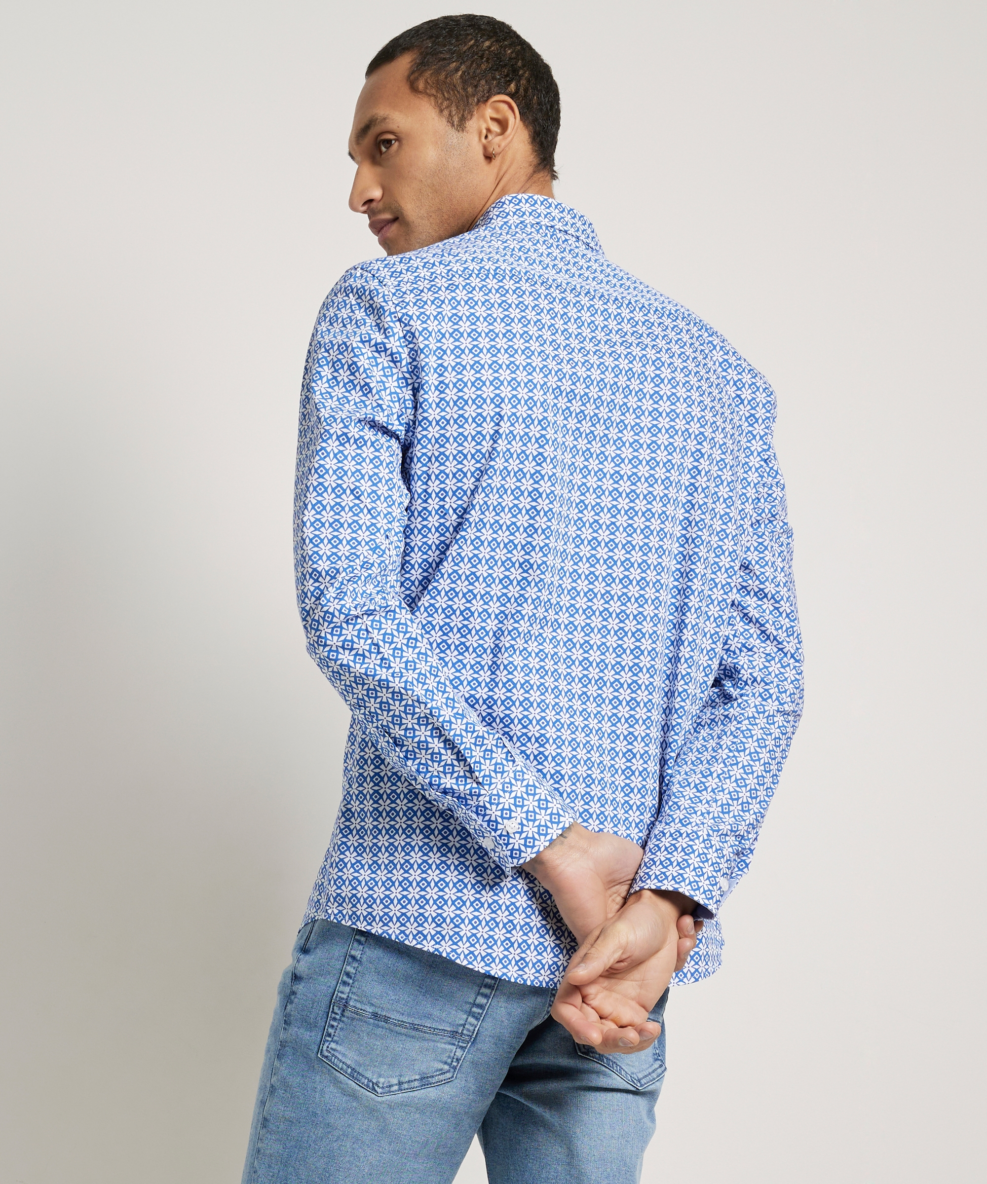 slim fit overhemd poplin