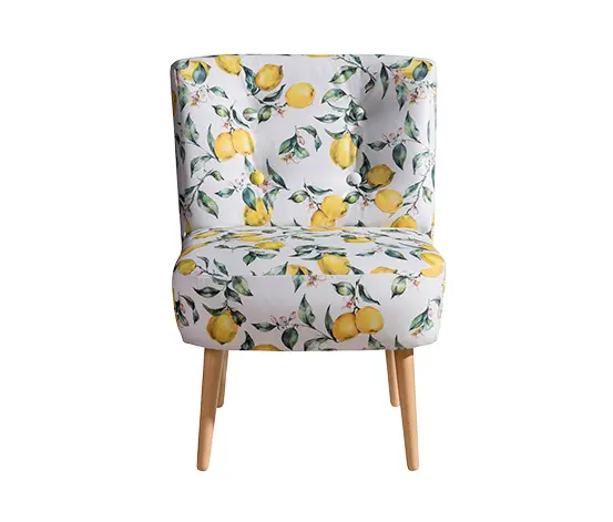 Cocktailsessel »Fiona« mit Zitronenprint