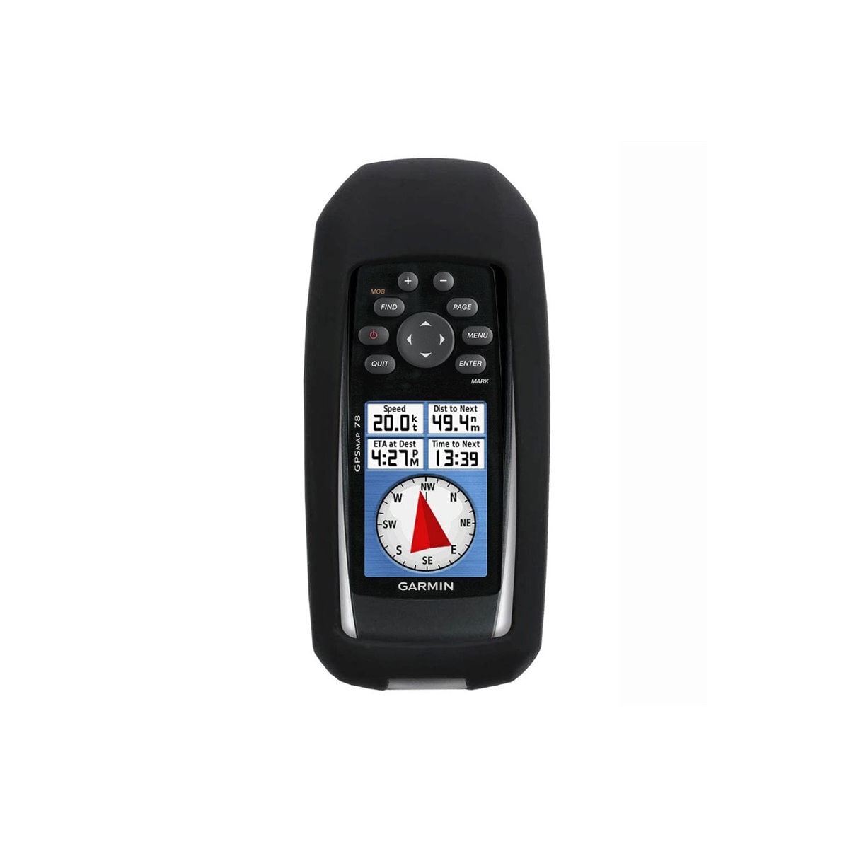 Silikon deksel Garmin GPSMAP 78 - Svart