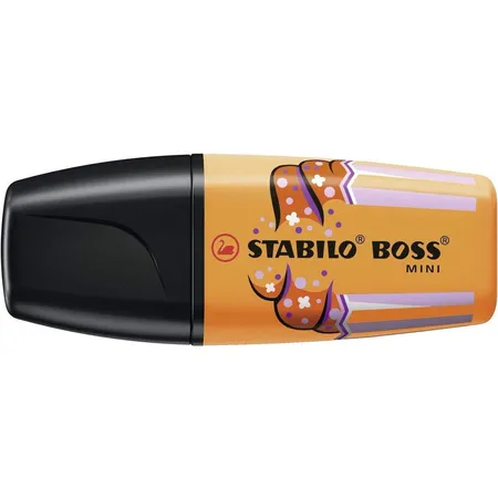 Textmarker - STABILO BOSS MINI Sweet Friends - Einzelstift - orange