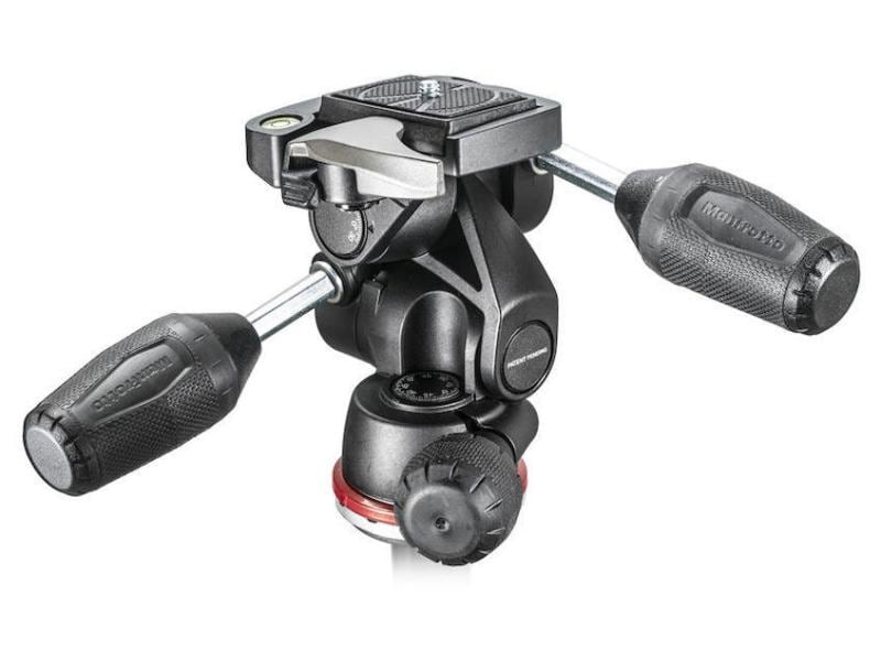 Manfrotto Stativkopf MH804-3W 3-Wege-Neiger mit 200PL Schnellwechselplatte
