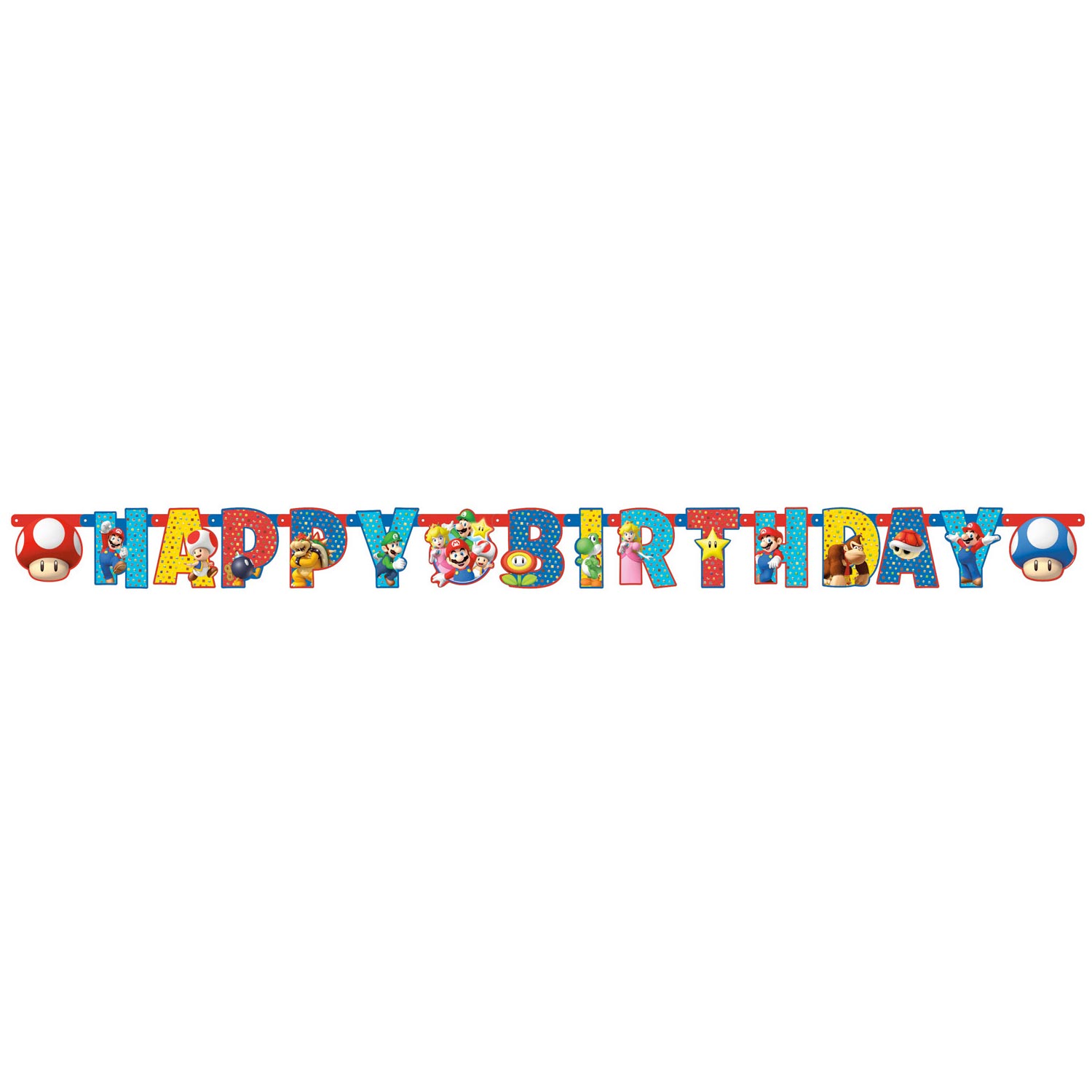 Super Mario Letterbanner