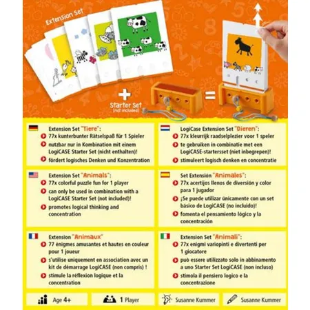 HABA 306122 LogiCASE Extension Set Tiere