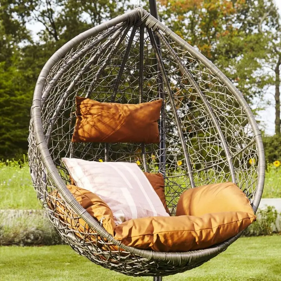 HOME DELUXE Hangstoel CIELO Bruin