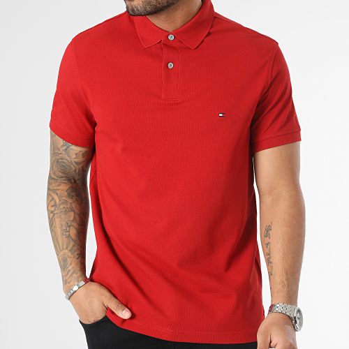 Polo Manches Courtes Regular Polo 1985 7770 Rouge Foncé