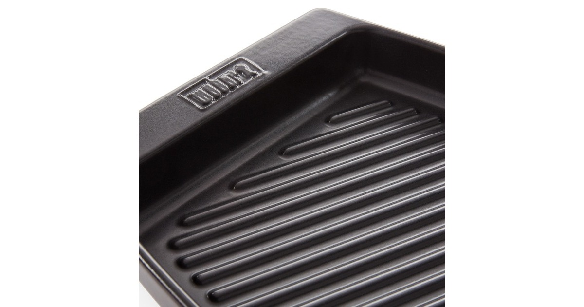 WeberKeramische grillpan bak-/braadpan  (Antraciet)