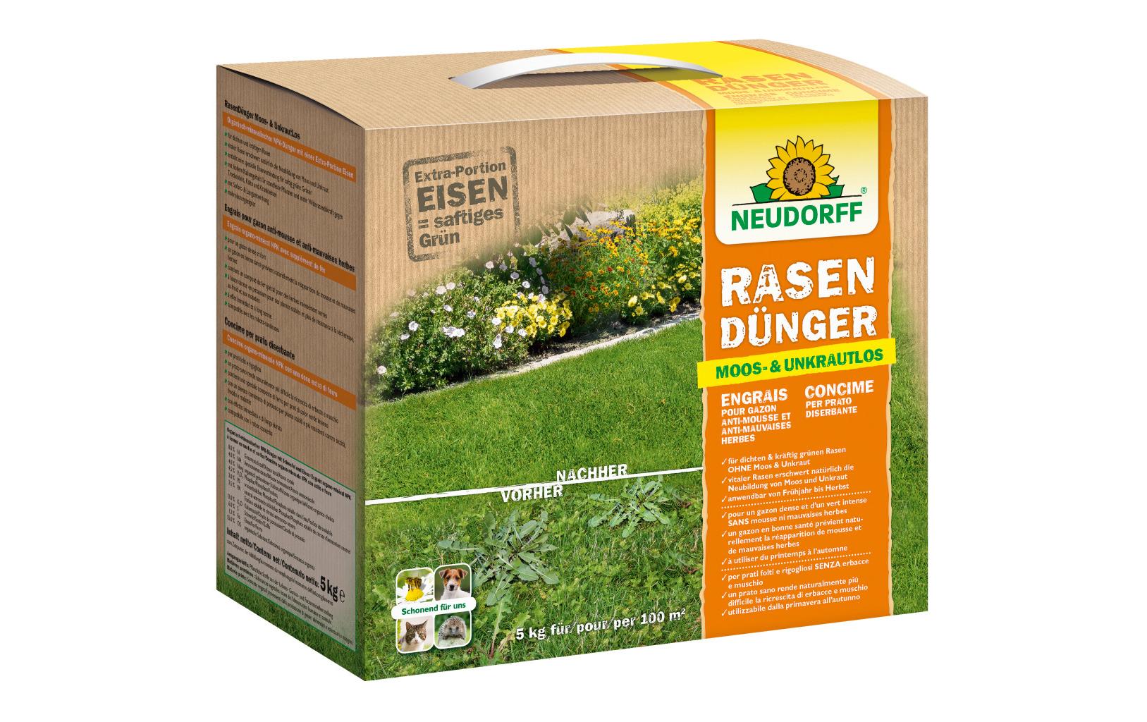 Dünger Moos- & UnkrautLos 5 kgRasendünger