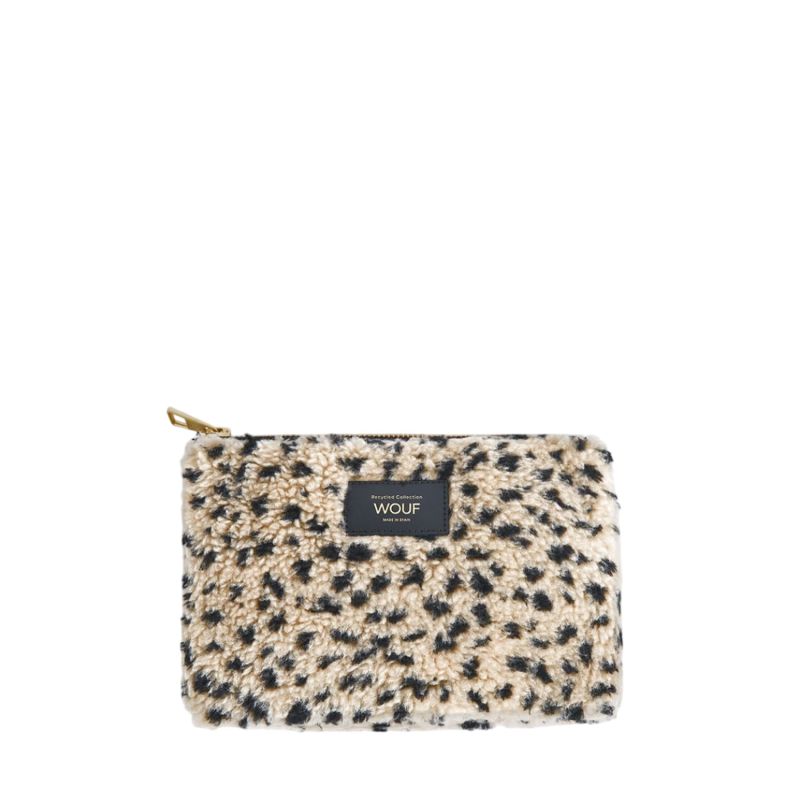 Pochette large 22 cm en Teddy Clem