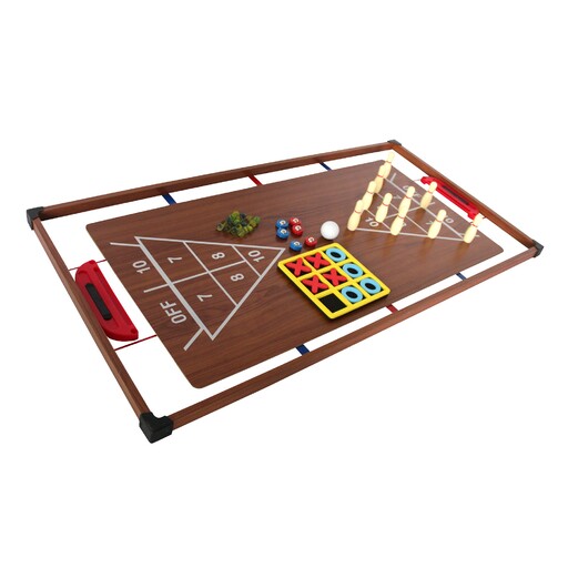 Bandeja multijogos com 14 jogos diferentes.