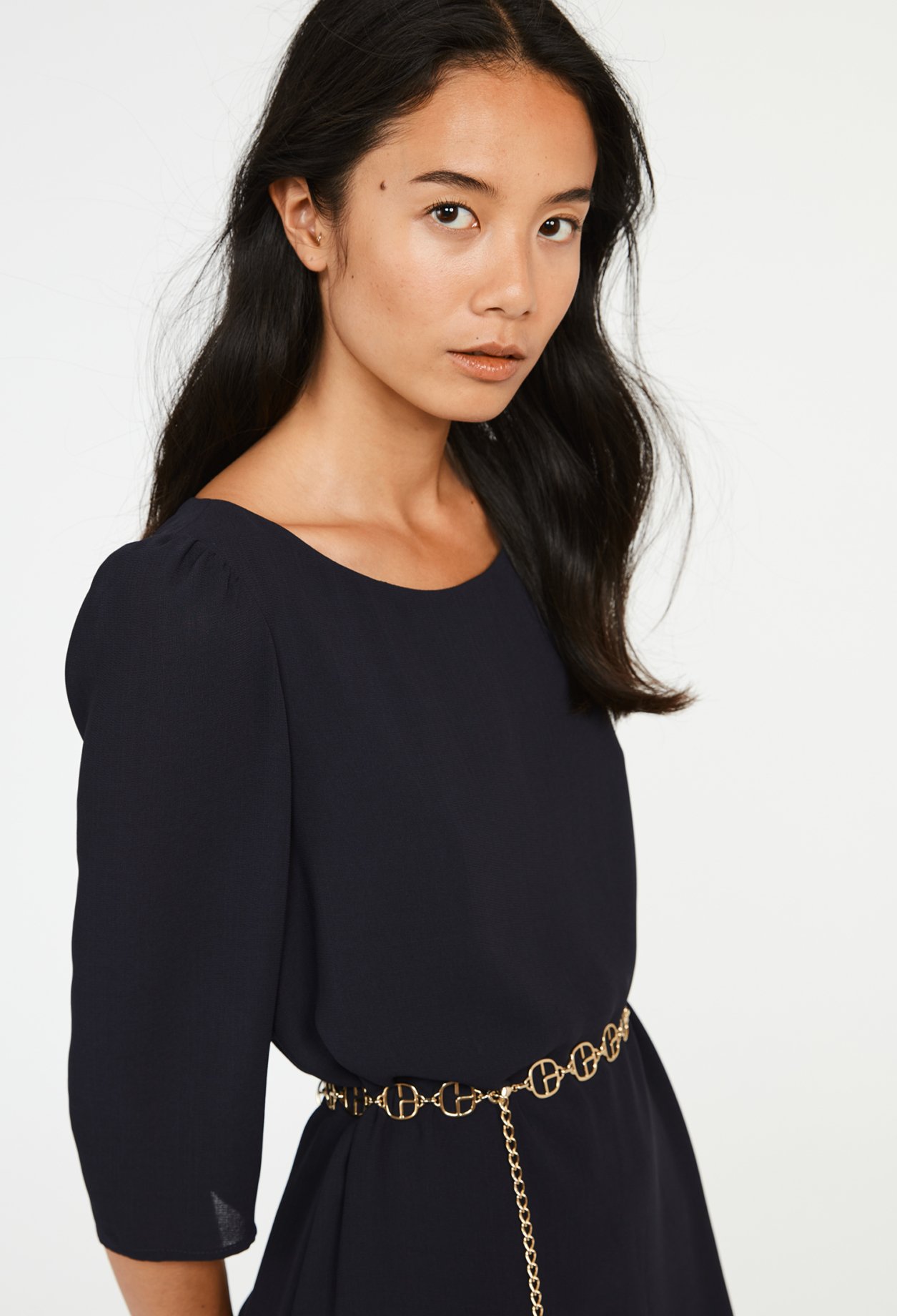 Robe courte Rififi marine