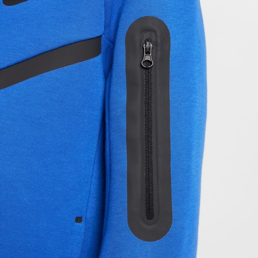 Nike Sweat à Capuche NSW Tech Fleece FZ 24 - Bleu/Noir Enfant
