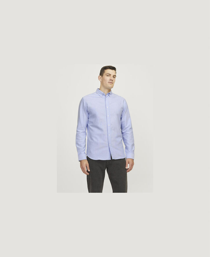 JJ-REBEL JREBOSCAR SHIRT LS NOOS Cashmere blue
