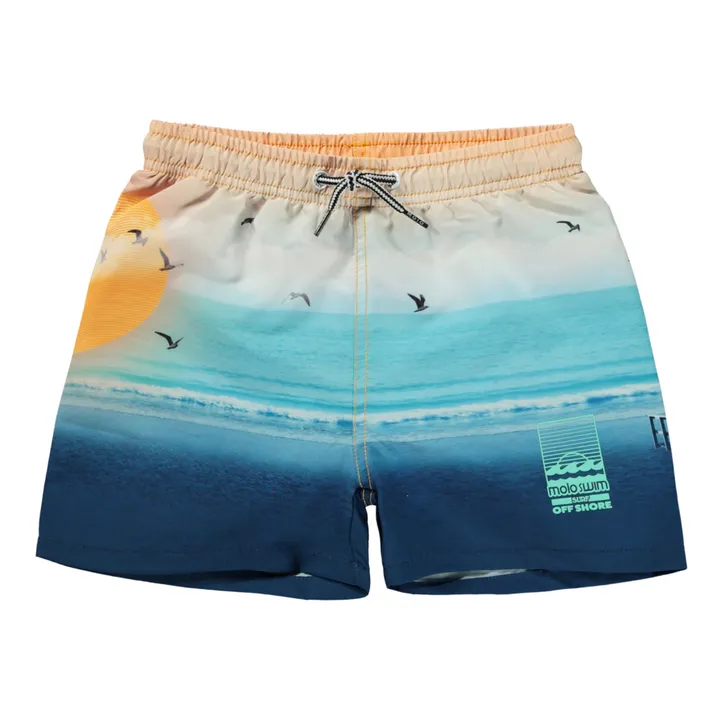 Molo Short de Bain Polyester Recyclé Niko | Bleu marine