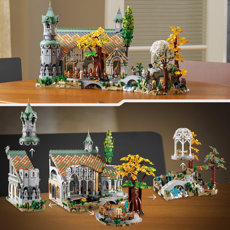LEGO Ringenes Herre - Kløvedal (10316)