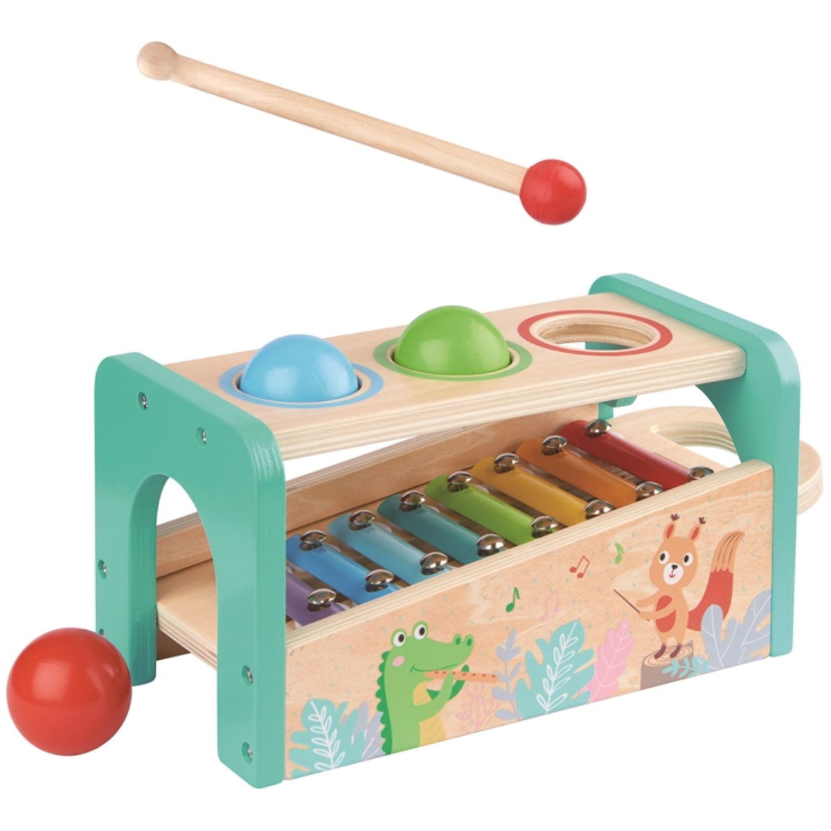 SpielbaSpielba   Hammerspiel mit Xylophon
