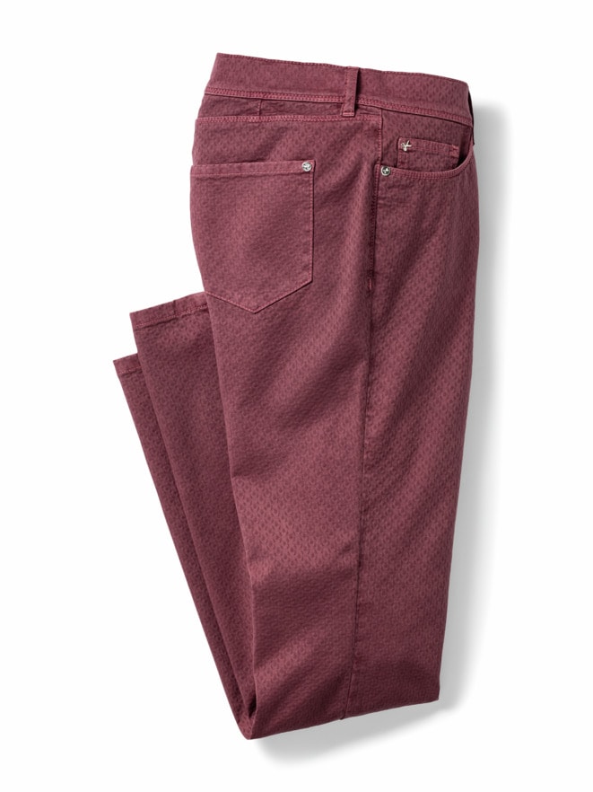 Jacquardhose Tonal