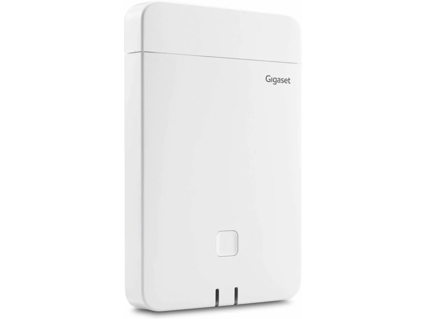 Gigaset N670 IP Pro - Trådløs VoIP telefon basisstation - IP-DECT\GAP\pnCAP - 3-vejs opkaldskapacitet - SIP, RTP, SRTP, SDP, SIPS - polarhvid SF9063