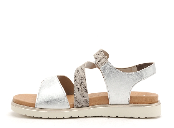 Rieker nu pieds plats femme v5069 argent