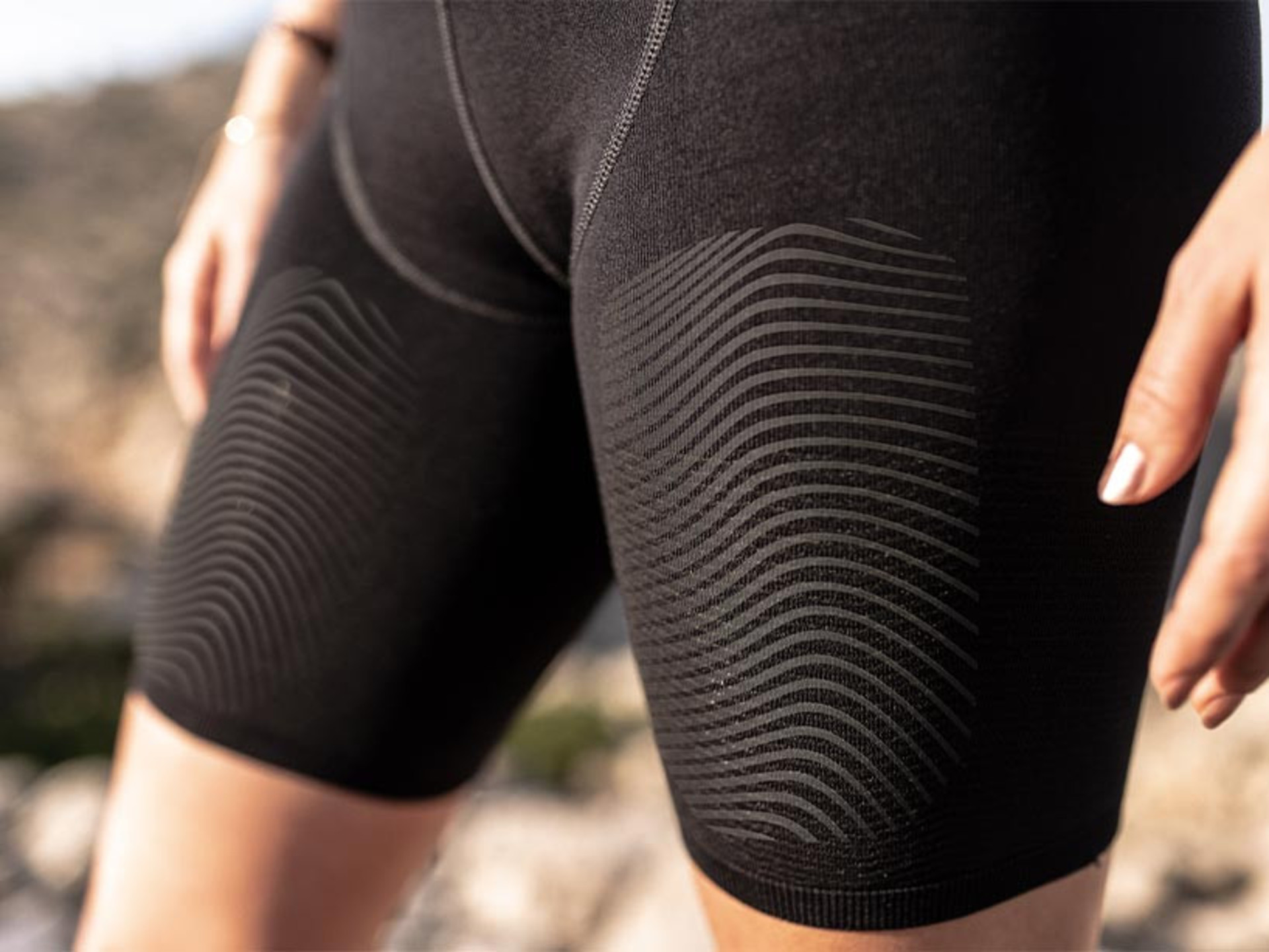 Compressport Trail Under Control Short Zwart Dames