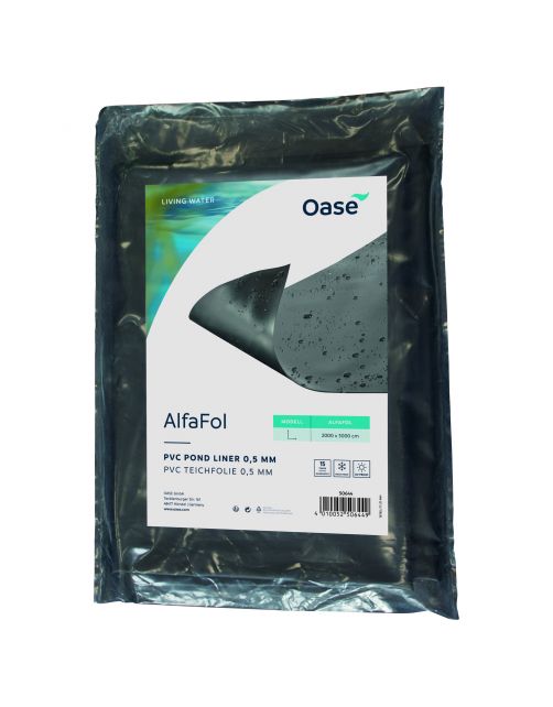 Oase Alfafol Pre-Packed - Vijverfolie - 0.5mm\/6x6m Zwart