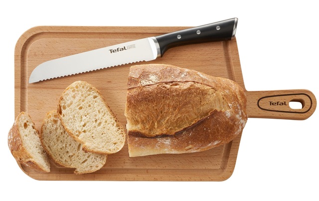 Tefal Messerblock »Ingenio Ice Force Schwarz« Herkunftsland China, Holzart Gummibaum