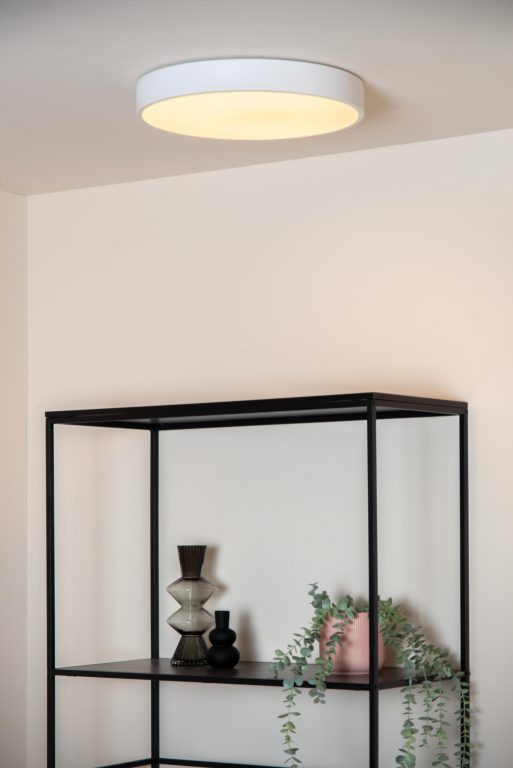 Lucide Unar plafondlamp LED Ø30 mat goud