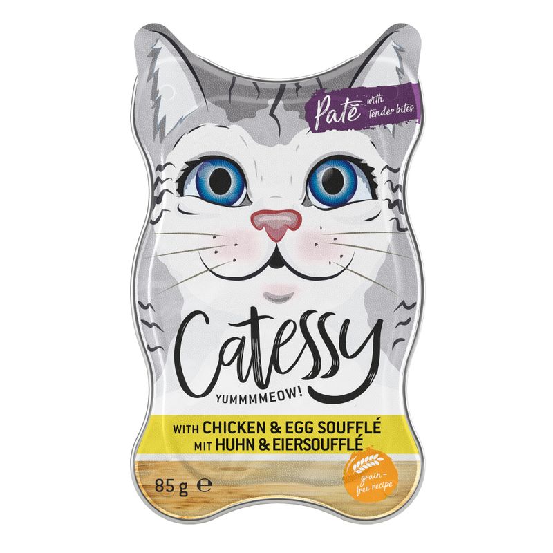Catessy, pâté au poulet et aux œufs