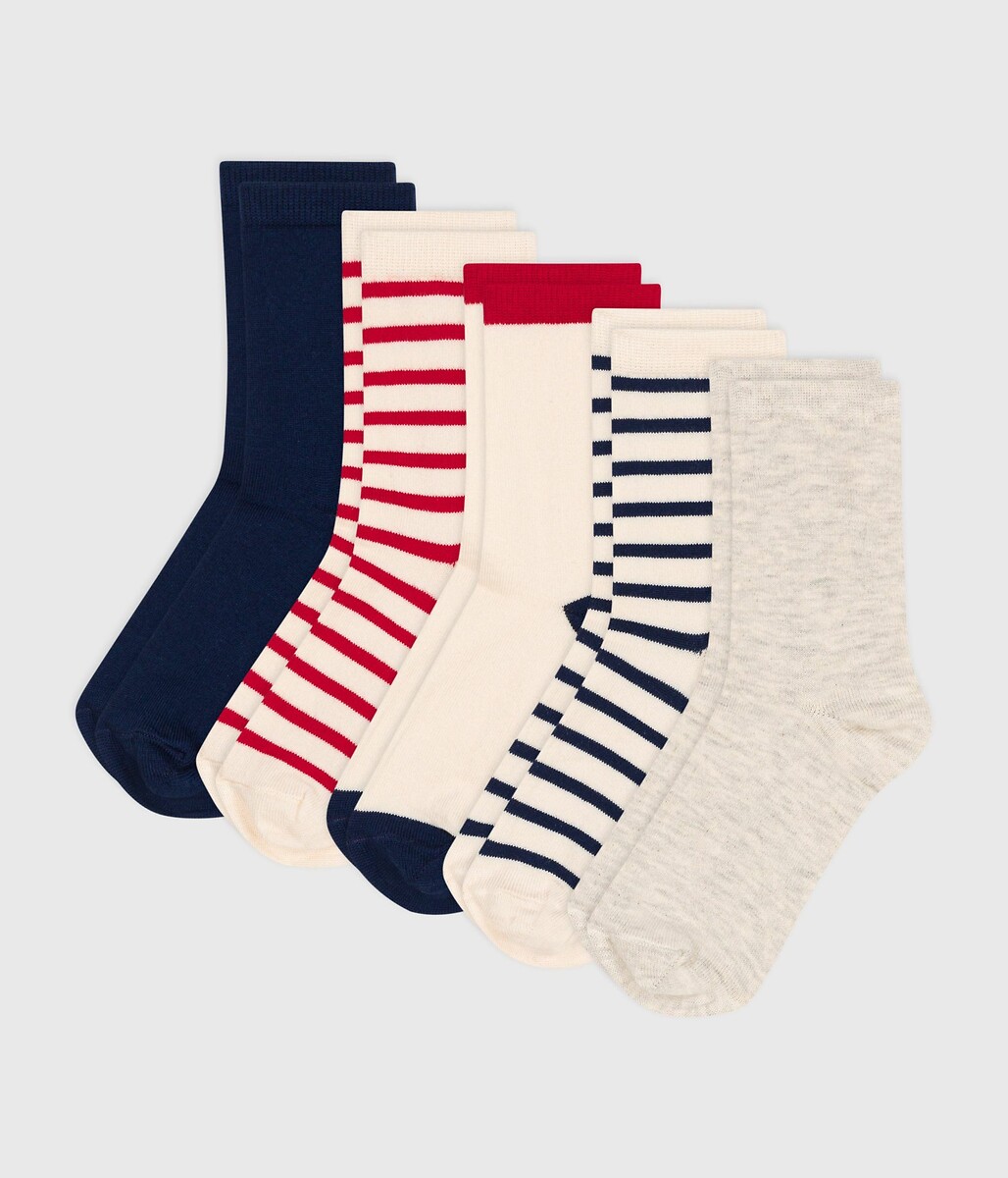 PETIT BATEAU<br>Conjunto de 5 pares de meias