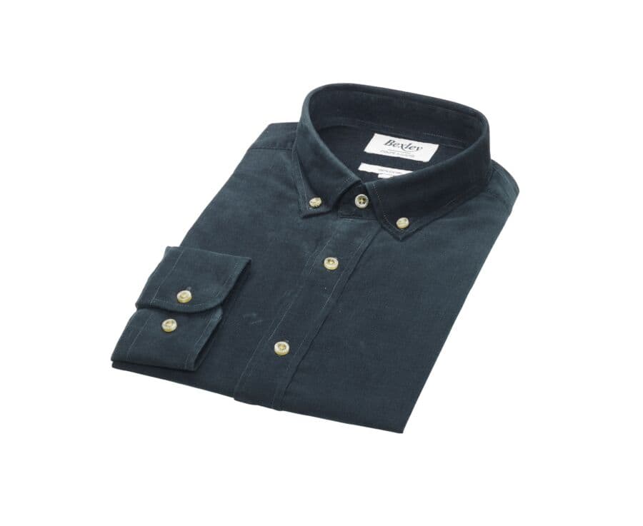 Chemise en velours Vert foncé - WAYNE