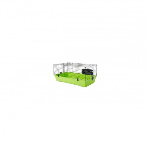 Gaiola para coelho Savic verde de 80 cm com porta frontal