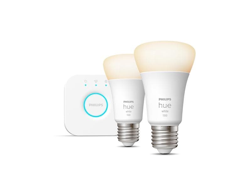 Philips Hue Starterset White E27 2er Starter Set 1055 lm Starterset
