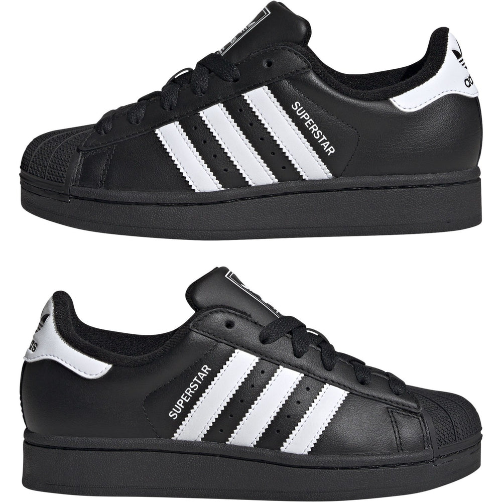 Køb adidas Originals Core Black/Ftwr White/Core Black Superstar Ii J Sneakers
