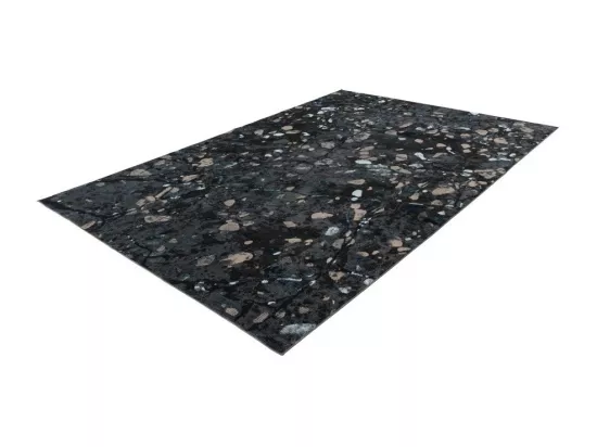 Tapis 170x120cm, design G308A coloris bleu pétrole - Confort et élégance pour votre intérieur