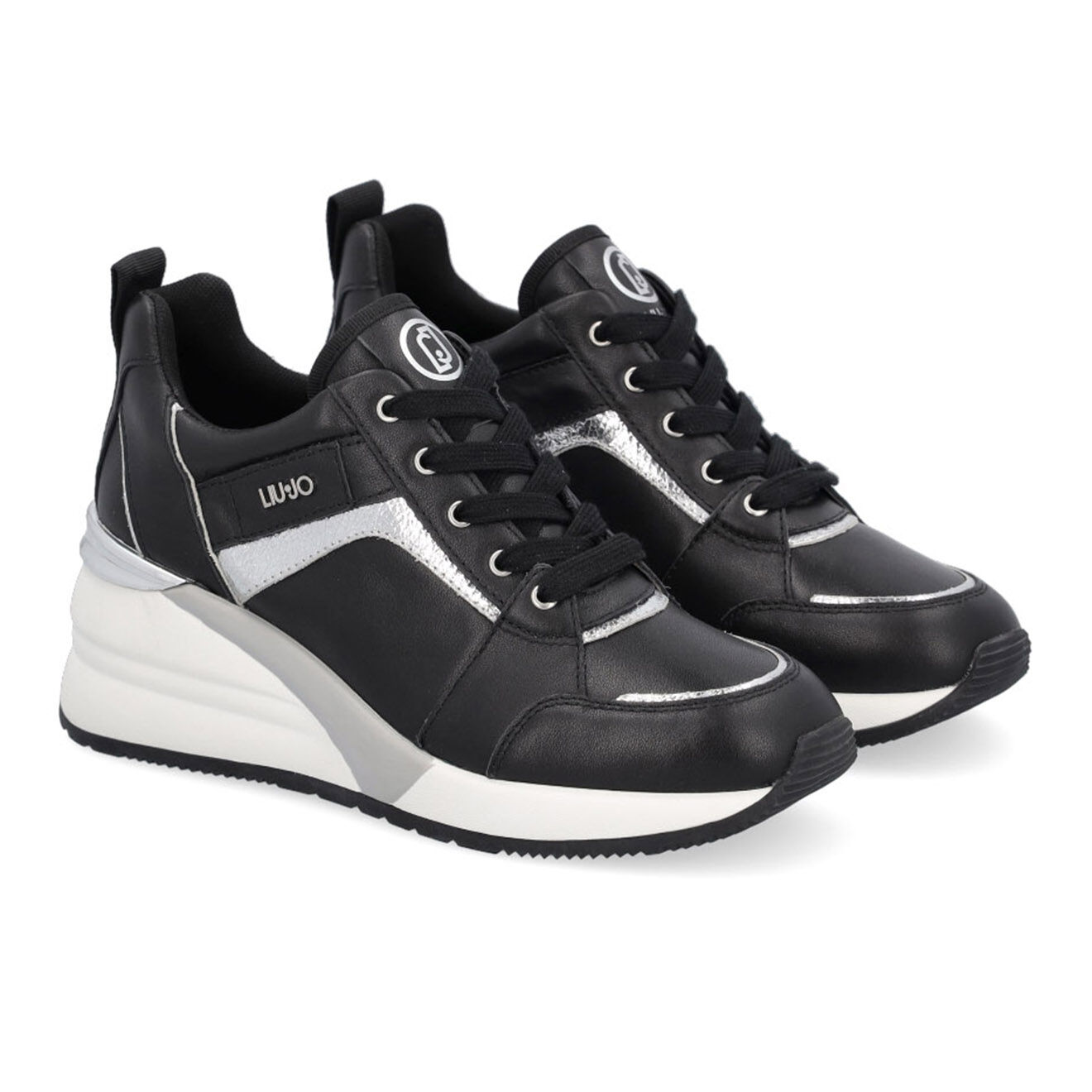 Liu-Jo Sneakers en Cuir Alyssa noires
