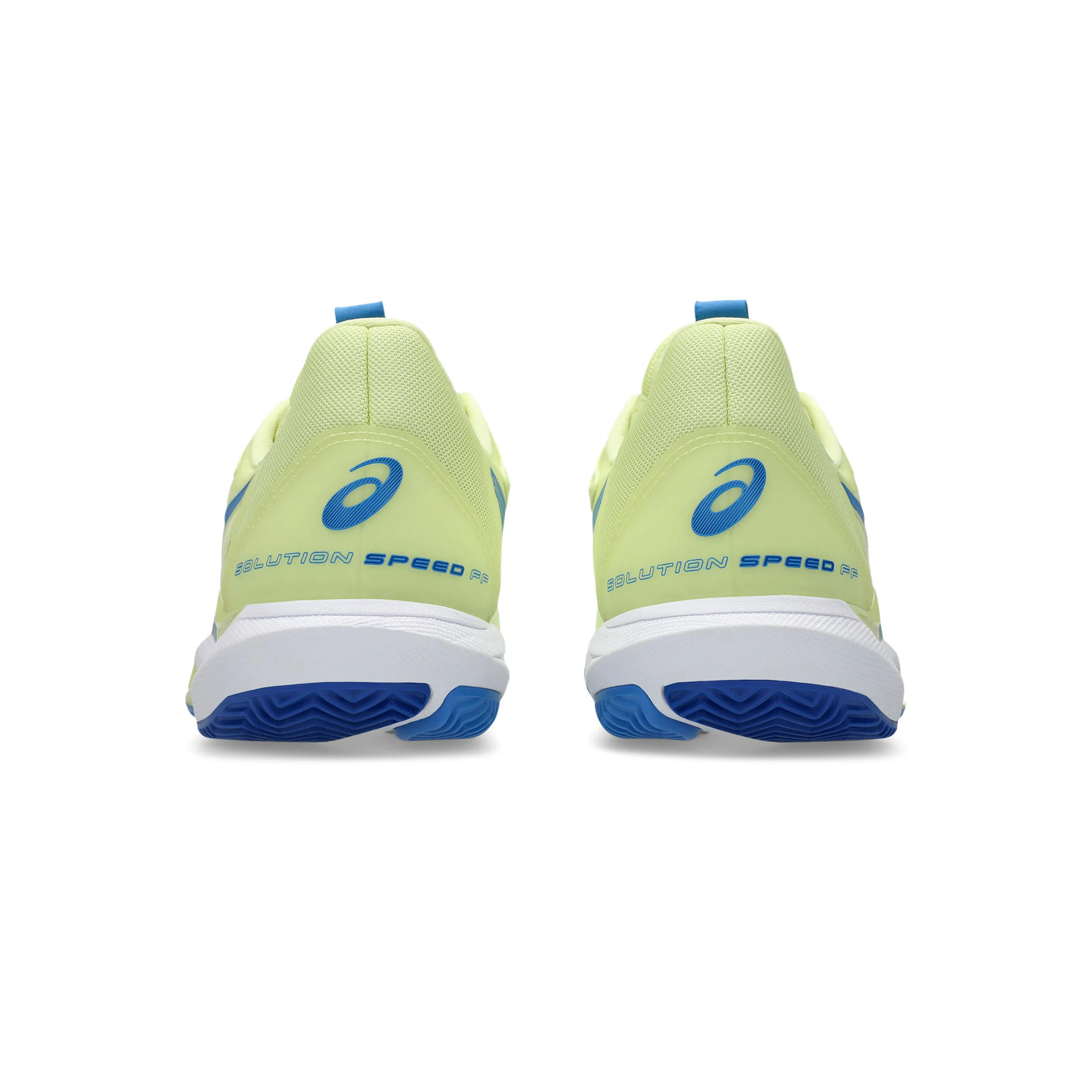ASICS Solution Speed FF 3 Clay Chaussure Terre Battue Femmes - Jaune Lemon, Bleu