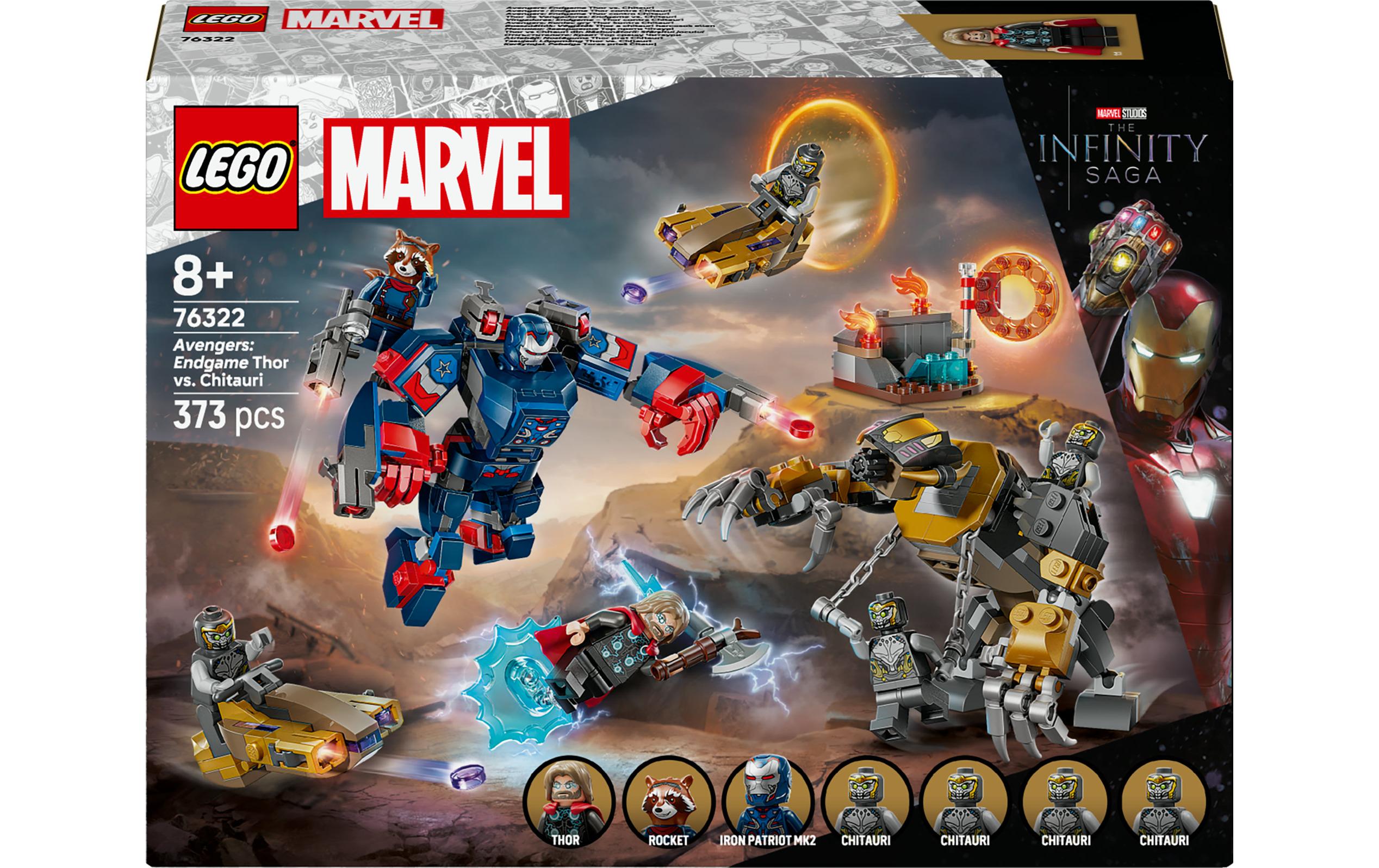 Marvel Avengers: Endgame Thor vs. Chitauri 76322Superhelden-Bauset