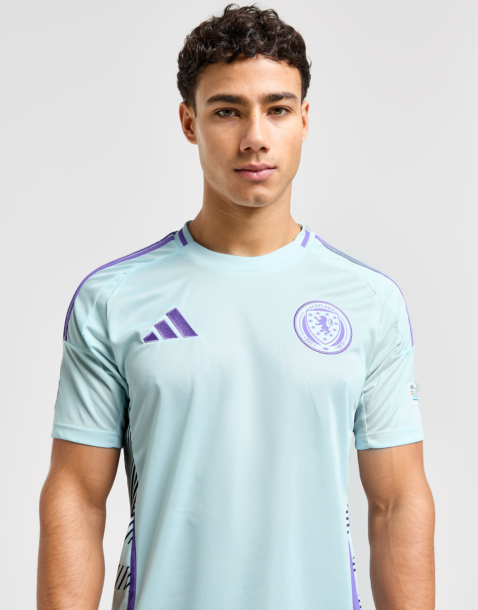 adidas Maillot Ecosse 2024/25 Euro Badge Match Extérieur Homme