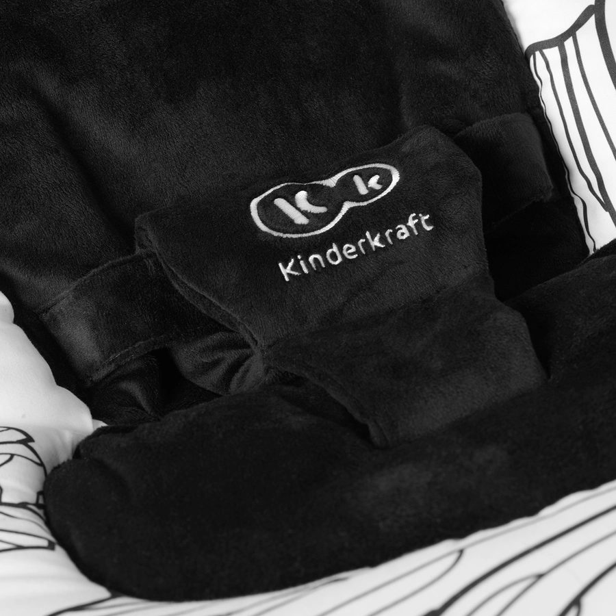 Kinderkraft Babywippe Finio Black White