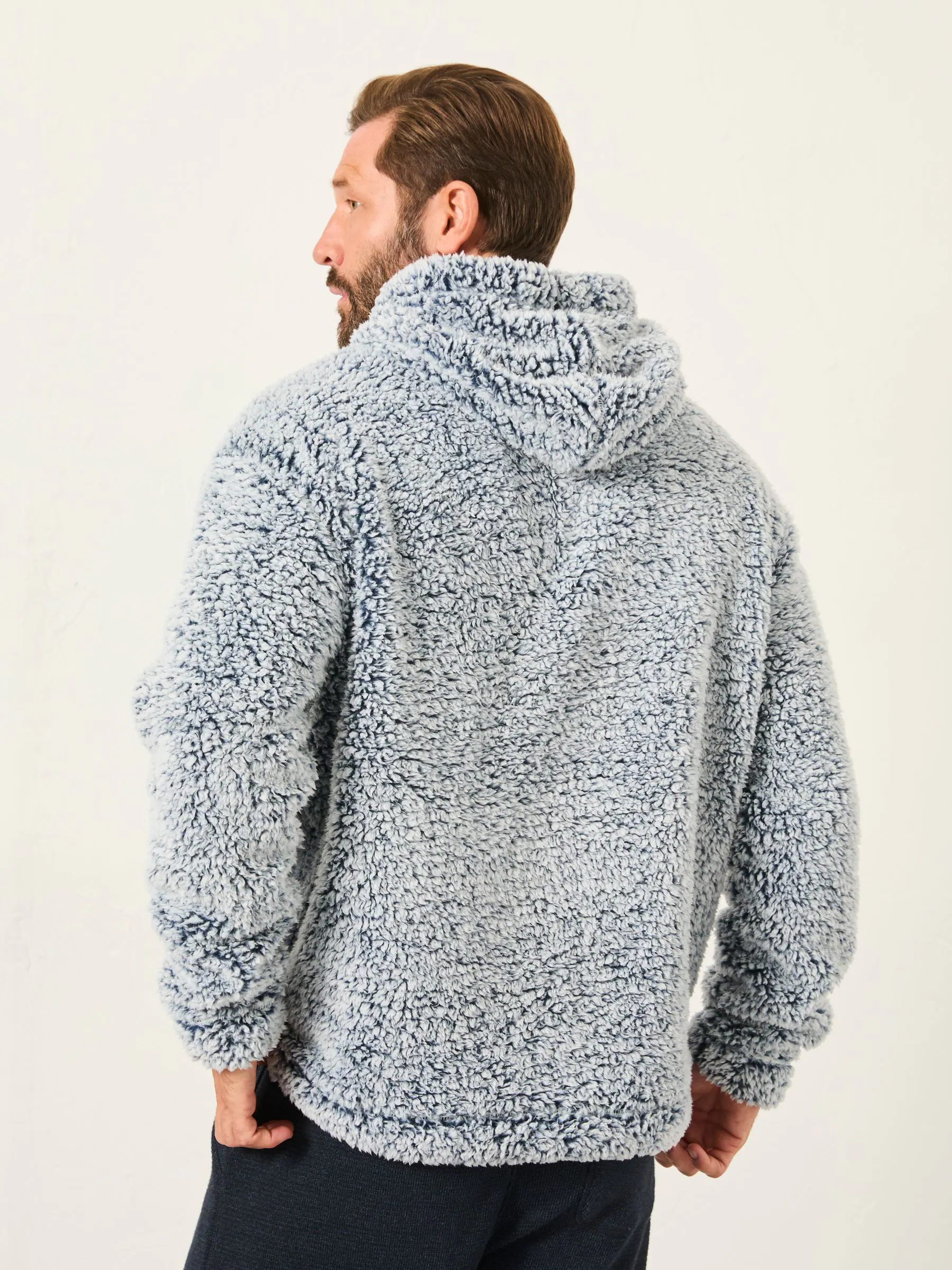 Marineblauw - FatFace Sofa Snuggle Hoodie