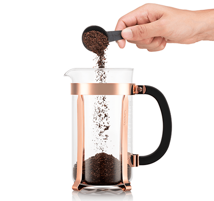 Cafetière à piston Chambord cuivre - 8 tasses/ 1 L - BODUM