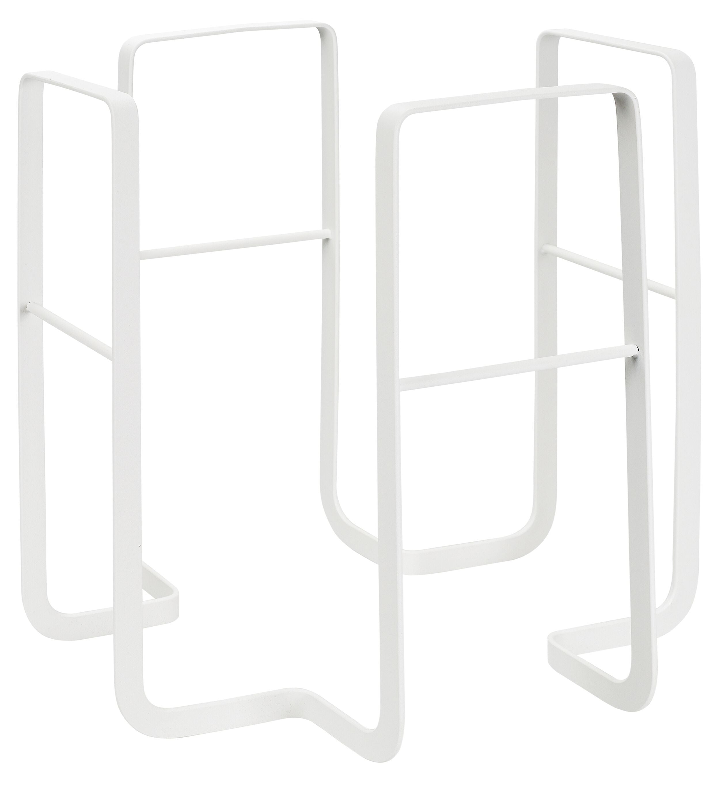 EDWIN Zeitschriftensammler - Weiss / B: 28.0 cm x T: 36.0 cm x H: 35.0 cm