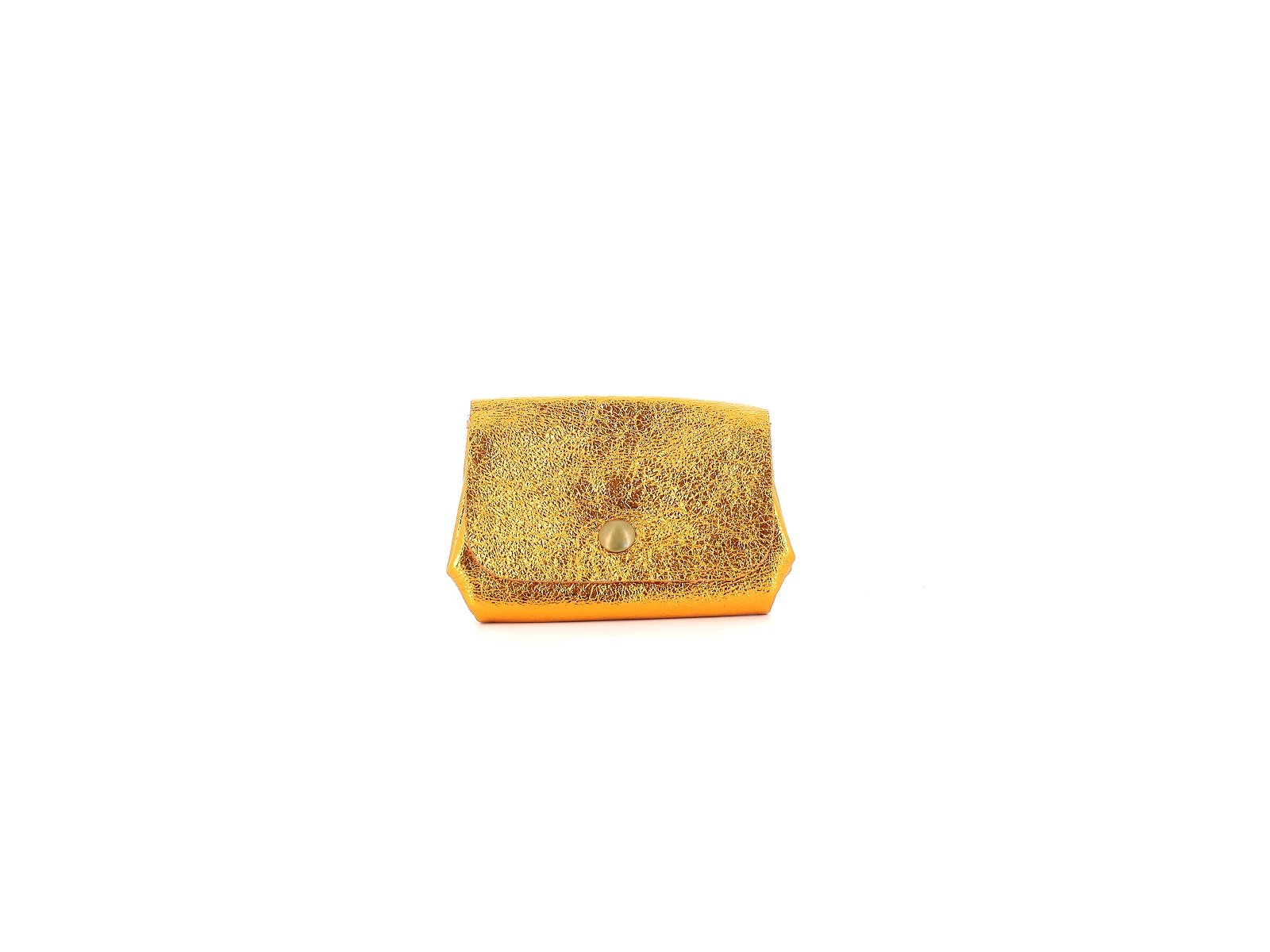 L brand-104 PORTE MONNAIE CUIR Cuir Orange
