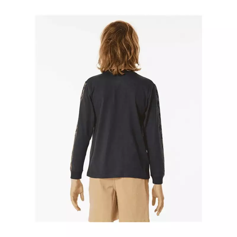 Teeshirt junior RIPCURL Pure Surf Ls Tee -Boy Washed Black