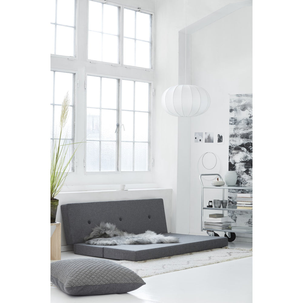Køb by KlipKlap Foldemadras Blue Grey With Grey KK 3 Fold 180 Cm