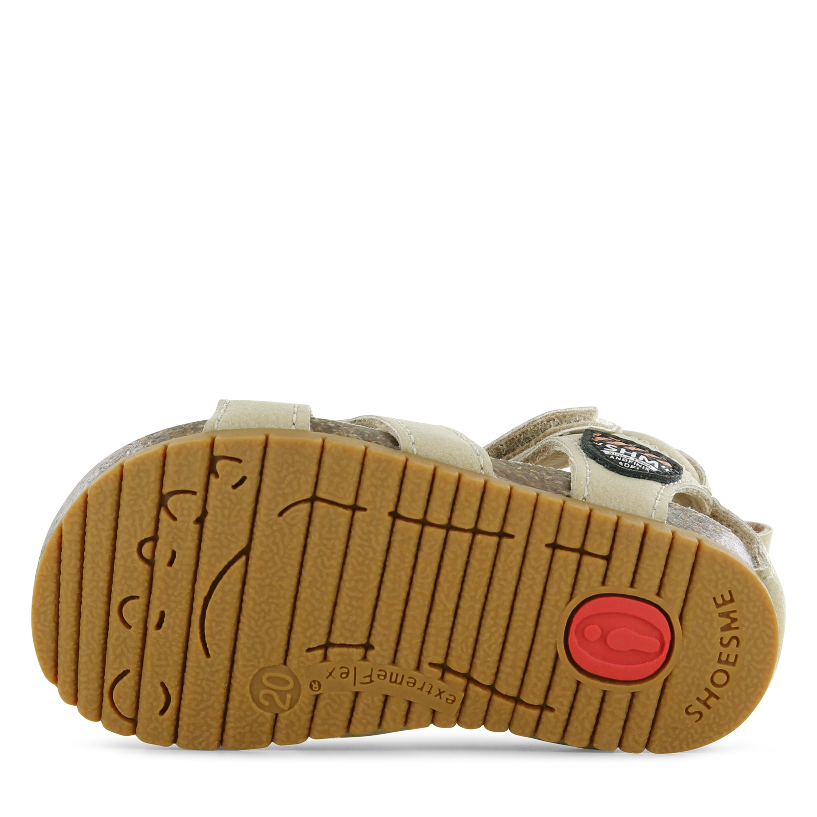 Shoesme taupe sandaaltje Microleer | Sale